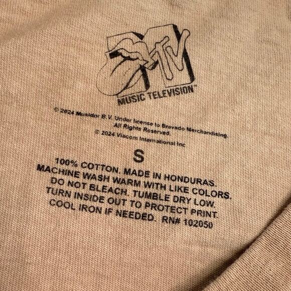 MTV Rolling Stones Logo Mashup Graphic Tee - Picture 4 of 5